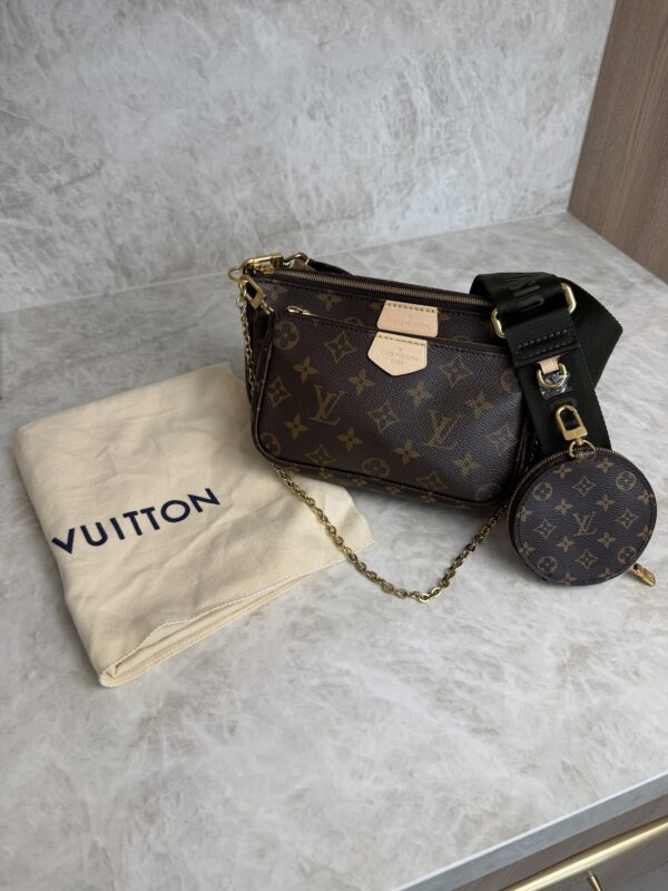 Louis Vuitton Monogram Multi Pochette Accessories Kaki
