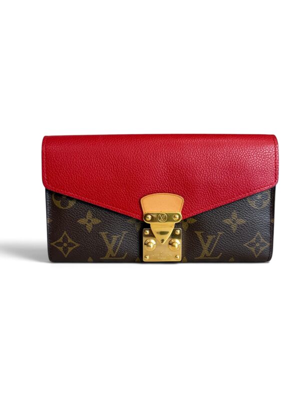Louis Vuitton Monogram Pallas Wallet Cherry