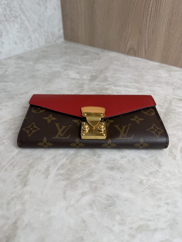 Louis Vuitton Monogram Pallas Wallet Cherry
