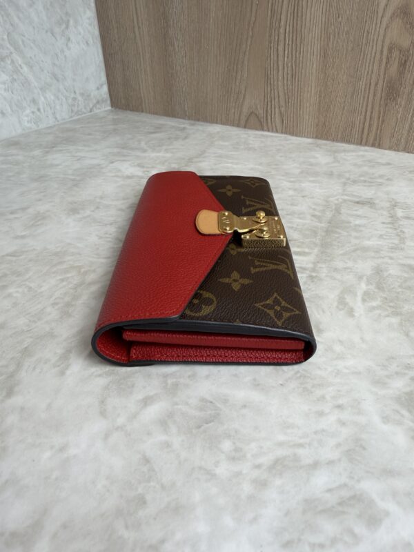 Louis Vuitton Monogram Pallas Wallet Cherry