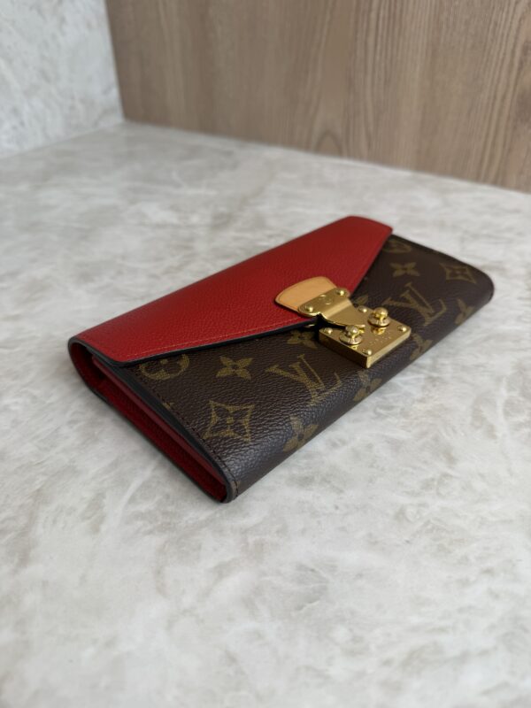 Louis Vuitton Monogram Pallas Wallet Cherry