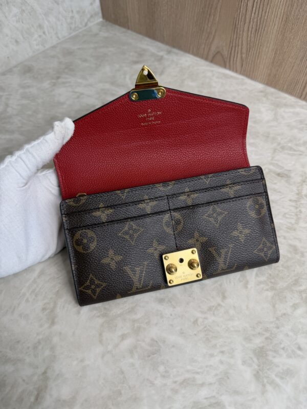 Louis Vuitton Monogram Pallas Wallet Cherry