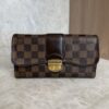 Louis Vuitton Damier Ebene Sistina Wallet