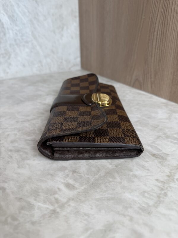 Louis Vuitton Damier Ebene Sistina Wallet