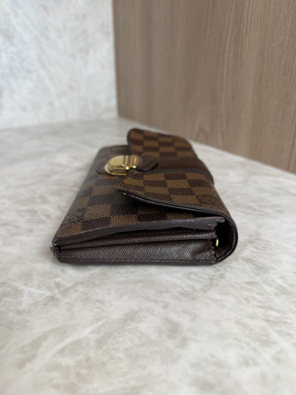 Louis Vuitton Damier Ebene Sistina Wallet