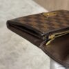 Louis Vuitton Damier Ebene Sistina Wallet