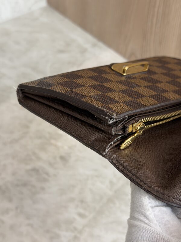 Louis Vuitton Damier Ebene Sistina Wallet