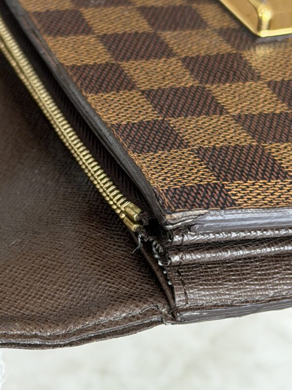 Louis Vuitton Damier Ebene Sistina Wallet