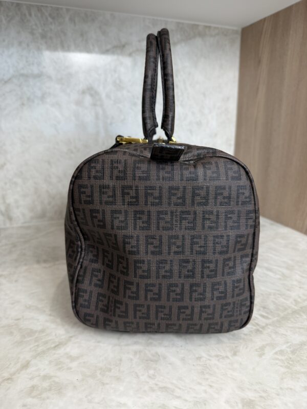 Fendi Zucchino Boston Bag