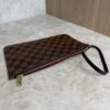 Louis Vuitton LV Damier Ebene Neverfull MM GM Pochette Red
