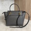 Celine Grained Calfskin Nano Belt Bag Dark Grey