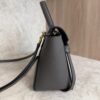 Celine Grained Calfskin Nano Belt Bag Dark Grey