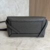 Celine Grained Calfskin Nano Belt Bag Dark Grey
