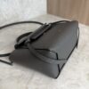 Celine Grained Calfskin Nano Belt Bag Dark Grey
