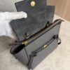 Celine Grained Calfskin Nano Belt Bag Dark Grey