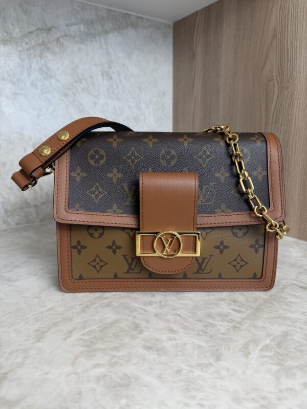 Louis Vuitton Reverse Monogram Dauphine MM