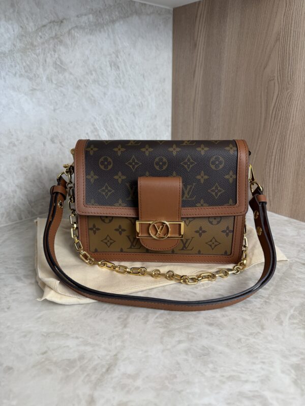 Louis Vuitton Reverse Monogram Dauphine MM