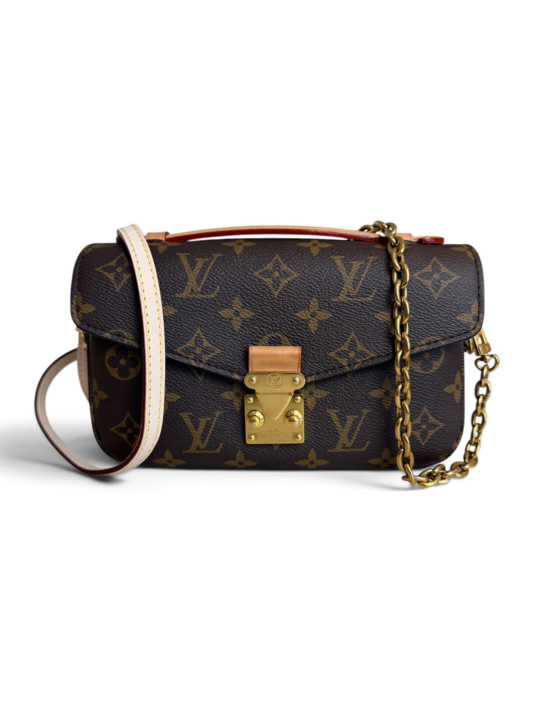 Louis Vuitton Monogram Pochette Métis East West