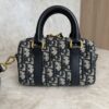 Christian Dior Groove 17 Nano Bag Blue Dior Oblique Jacquard