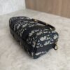 Christian Dior Groove 17 Nano Bag Blue Dior Oblique Jacquard