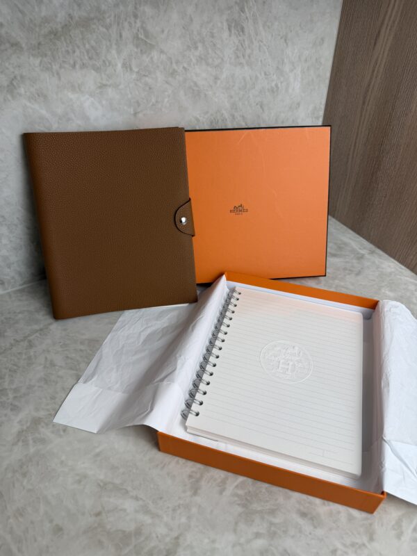 Hermes Ulysse MM Notebook Cover with lined Refill