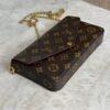 Louis Vuitton Monogram Pochette Felicie Chain Wallet