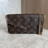 Louis Vuitton Monogram Pochette Felicie Chain Wallet