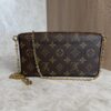 Louis Vuitton Monogram Pochette Felicie Chain Wallet