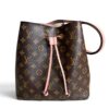 Louis Vuitton Monogram Neonoe MM Rose Ballerine