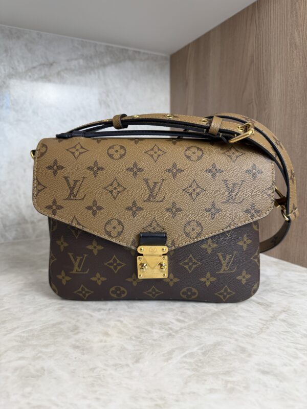 Louis Vuitton Monogram Reverse Pochette Metis