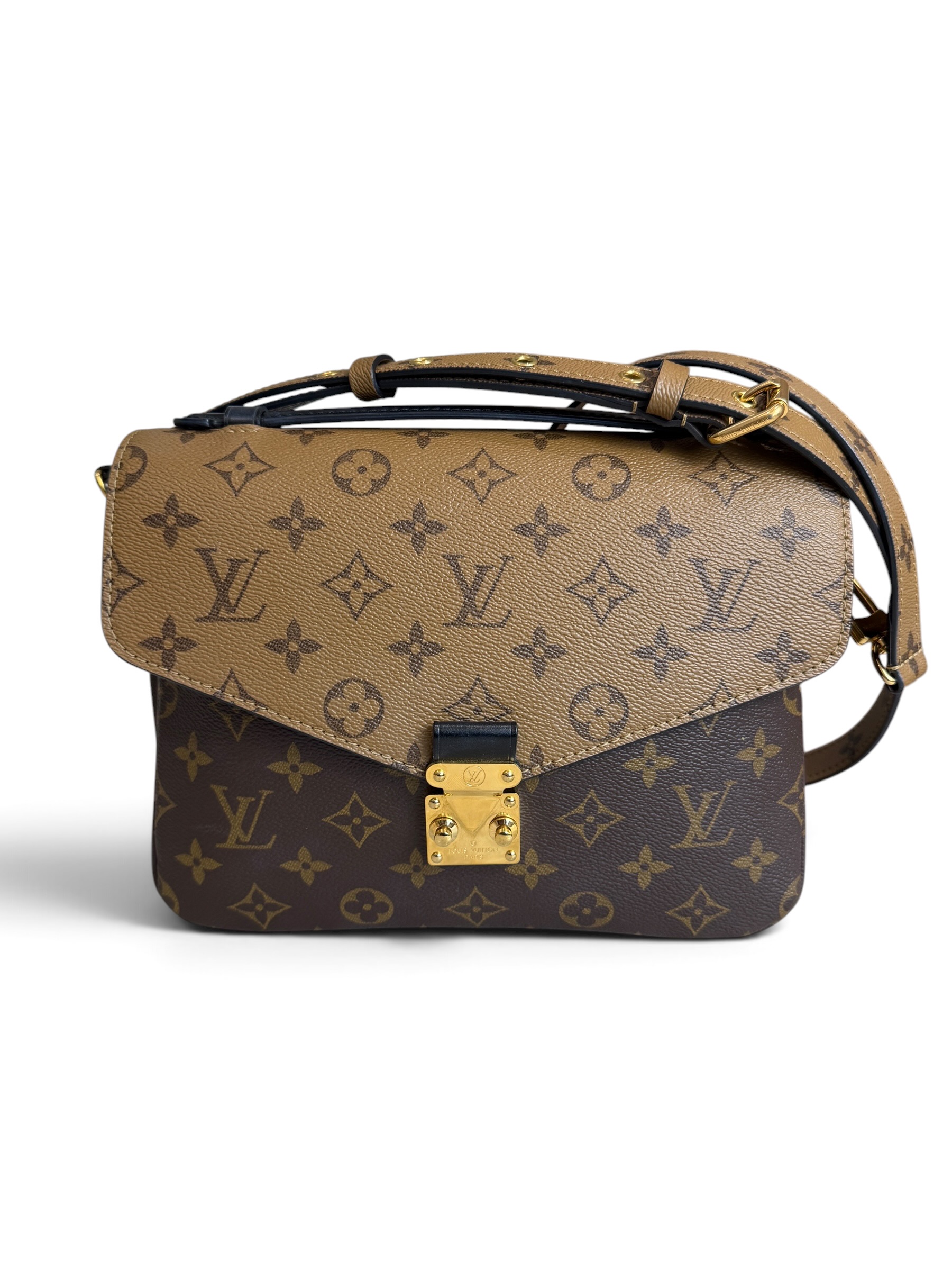Louis Vuitton Monogram Reverse Pochette Metis