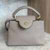 Louis Vuitton Taurillon Capucines BB Galet