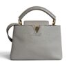 Louis Vuitton Taurillon Capucines BB Galet