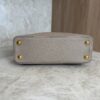 Louis Vuitton Taurillon Capucines BB Galet