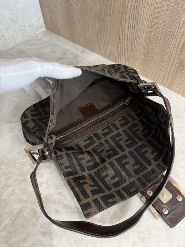 Fendi Zucca Baguette Tobacco