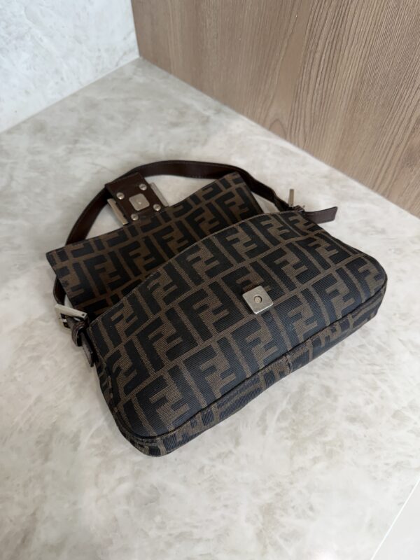 Fendi Zucca Baguette Tobacco