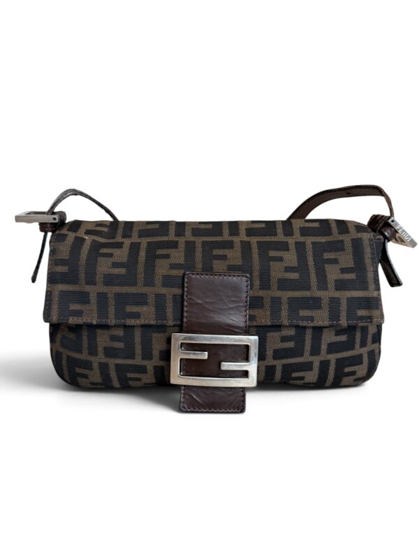 Fendi Zucca Baguette Tobacco