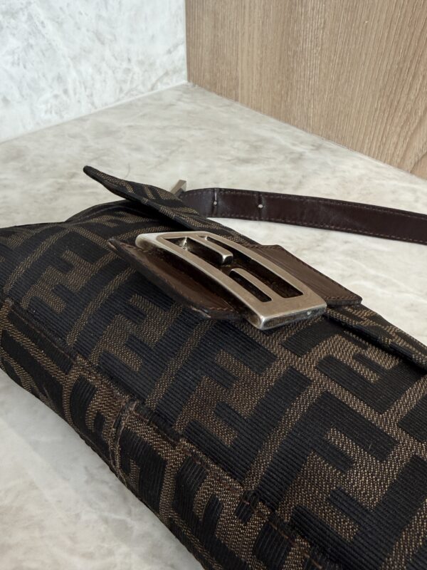 Fendi Zucca Baguette Tobacco