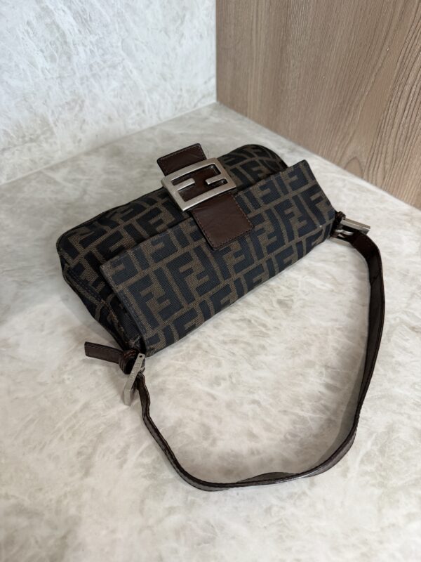 Fendi Zucca Baguette Tobacco