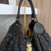 Louis Vuitton Black Denim Monogram Denim XL Bag