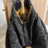Louis Vuitton Black Denim Monogram Denim XL Bag