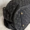 Louis Vuitton Black Denim Monogram Denim XL Bag
