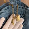 Chloe Woven Raffia Summer Banana Tote Bag