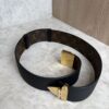 Louis Vuitton S-Lock 50mm Belt Black and Monogram