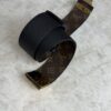 Louis Vuitton S-Lock 50mm Belt Black and Monogram