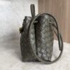 Bottega Veneta Nappa Intrecciato Small Andiamo Shoulder Bag Dark Green
