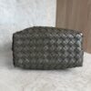 Bottega Veneta Nappa Intrecciato Small Andiamo Shoulder Bag Dark Green