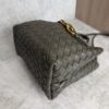 Bottega Veneta Nappa Intrecciato Small Andiamo Shoulder Bag Dark Green