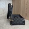 Louis Vuitton Damier Graphite Cufflinks Case Jewelry Case