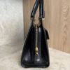 Saint Laurent (YSL) Uptown Tote Canvas with Leather Small